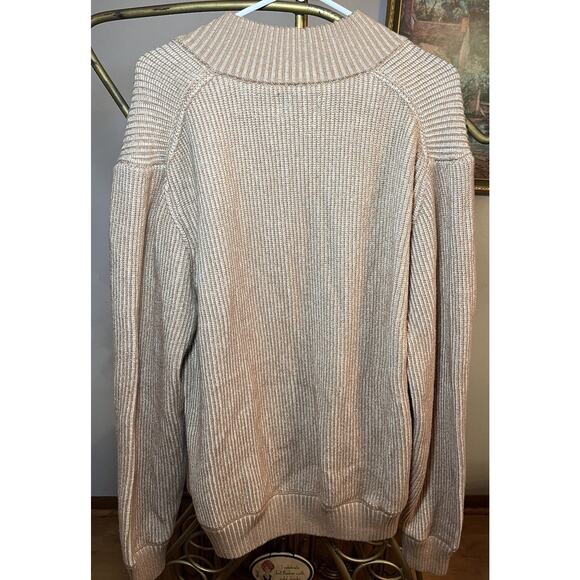 The Territory Ahead Khaki Alpine Ace Zip Cardigan Men' XL Ribbed Zip Grandpacore - Picture 8 of 10